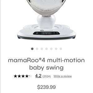 Multi motion 4moms swing